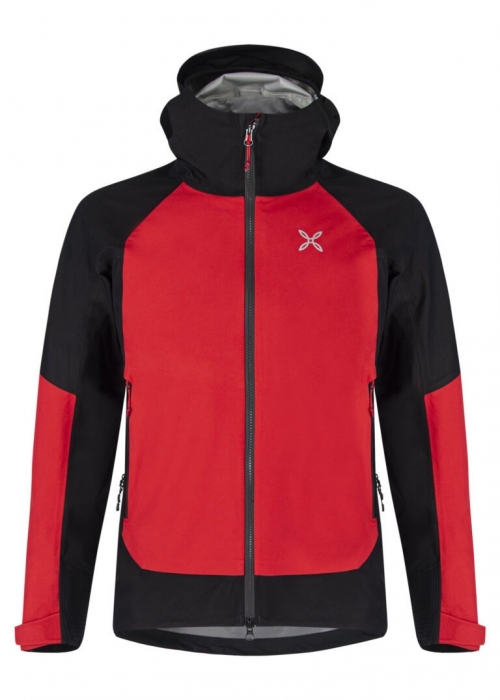 Montura pánská bunda Argo Confort Fit, červená/černá, M